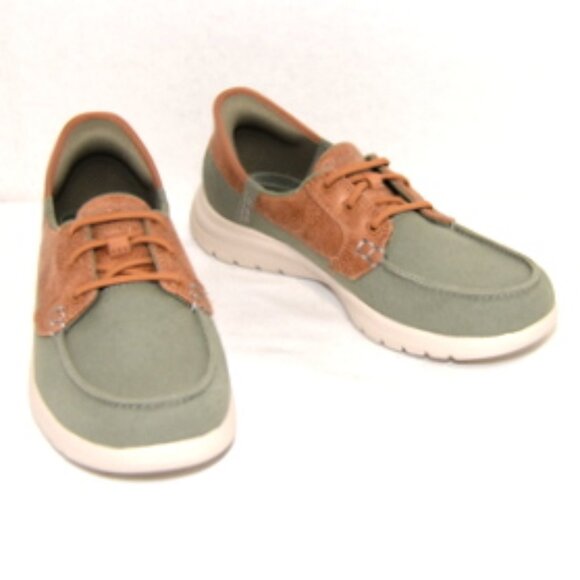 Skechers Women's Slip-ins On-the-GO Flex Shoes - Palmilla - Olive – Size: 6 - Picture 9 of 10